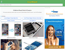 Tablet Screenshot of local-repair.com